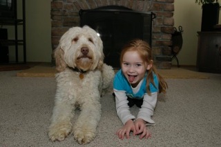 Quincy and Ruby at the beach.<br>
 